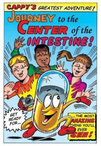 Cappy's Greatest Adventure: Journey to the Center of the Intestine cover illustration