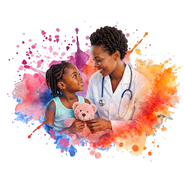 Pediatric Gastroenterologist & Child